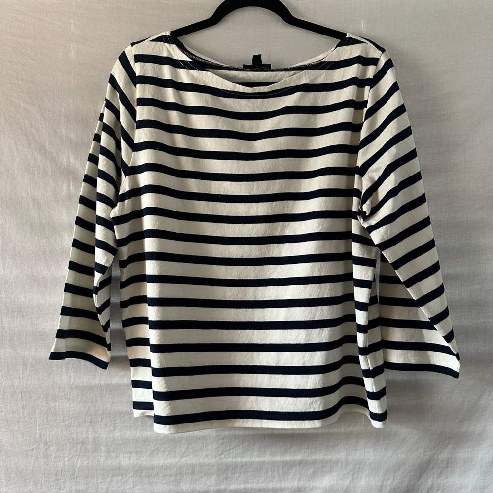 J.Crew Boatneck Striped Sweater